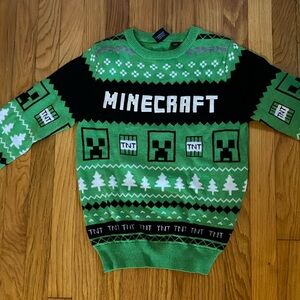 Christmas Minecraft Sweater (8-9y)